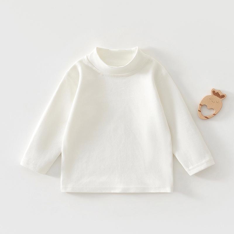 Spring & Autumn Baby Lapel Top: Versatile Base Layer for Boys & Girls