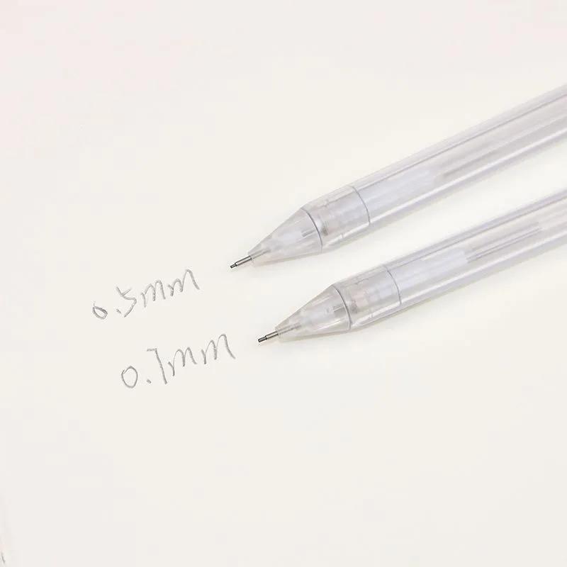 0.7/0.5 Mm Automatic Refill Mechanical Pencil for Drawing Sketching Students School Supplies Simple Stationery Mechanical Pencil