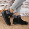 Damen Winter Knöchelhohe Schneestiefel - Verdickt, Mit Fleece Gefüttert, Weich - Sohlige, Warm