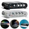 ST-838 HiFi 2.1 Channel Power Amplifier Bass and Treble Adjustment 80W*2 Stereo Bass Sound Amp Audio Amplifier Mini Media Player