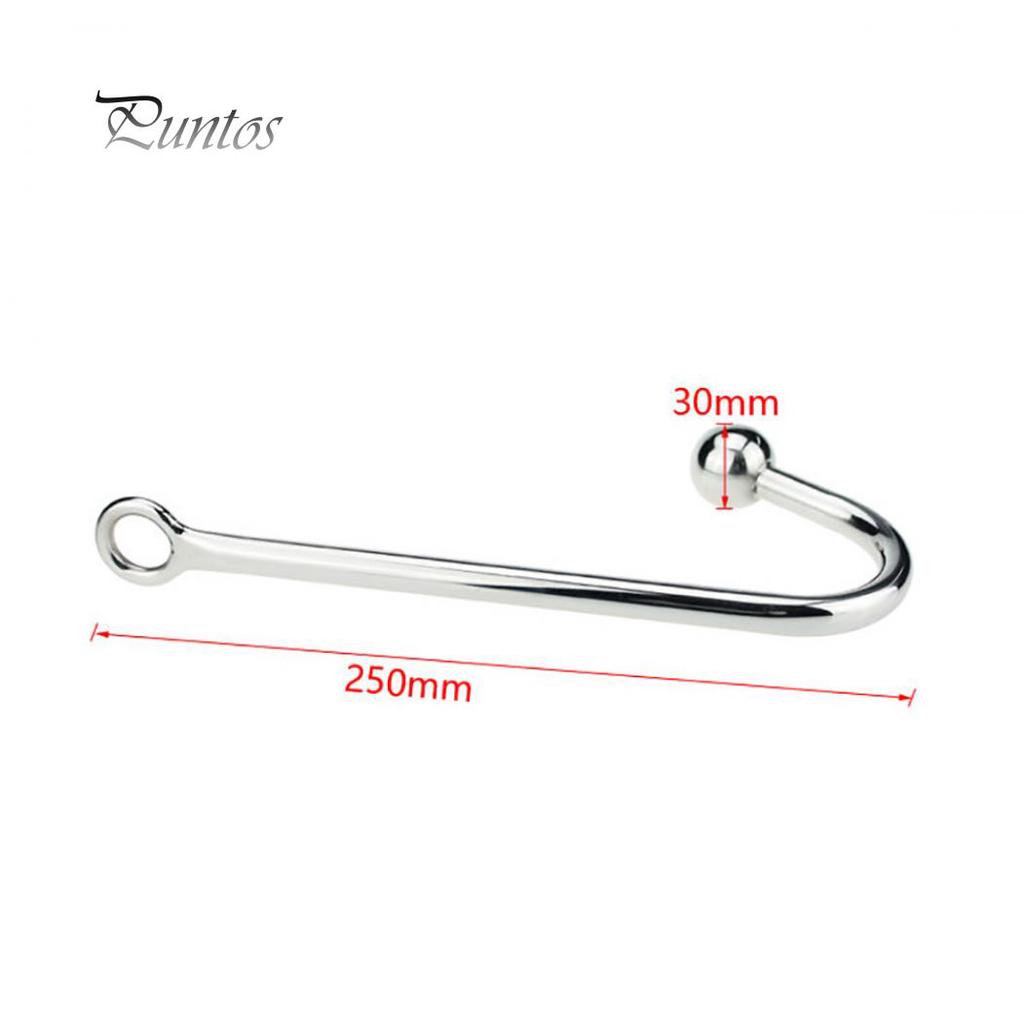 Hračka pro dospělé Anální hák Rope Master Close Ring Nerezová zástrčka Sex Toy Gift