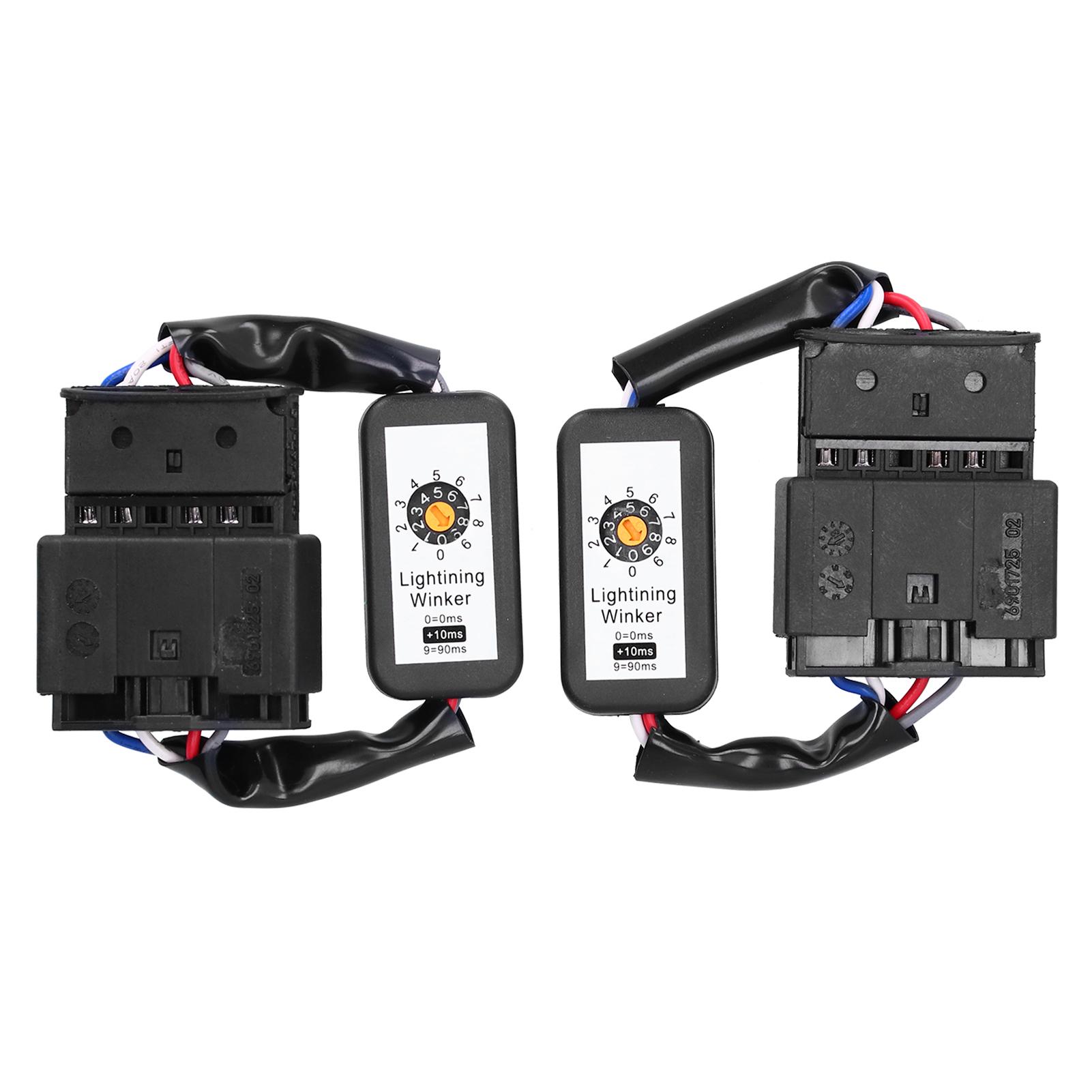 Coppia Fanali Posteriori LED Cablaggio Adattatore Dinamico Indicatori di Direzione Kit Modulo Lampeggiatore Adatto per X3 G01 G08 X3M F97 2018+
