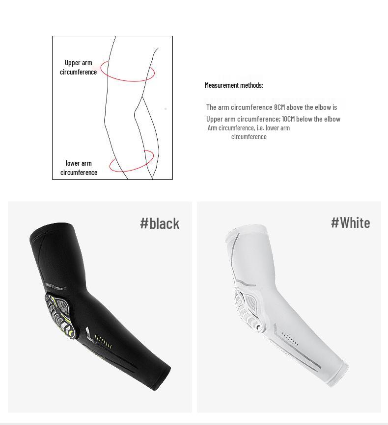 Honeycomb Anti-Collision Elbow Pad for Basketball, Cycling, and Running