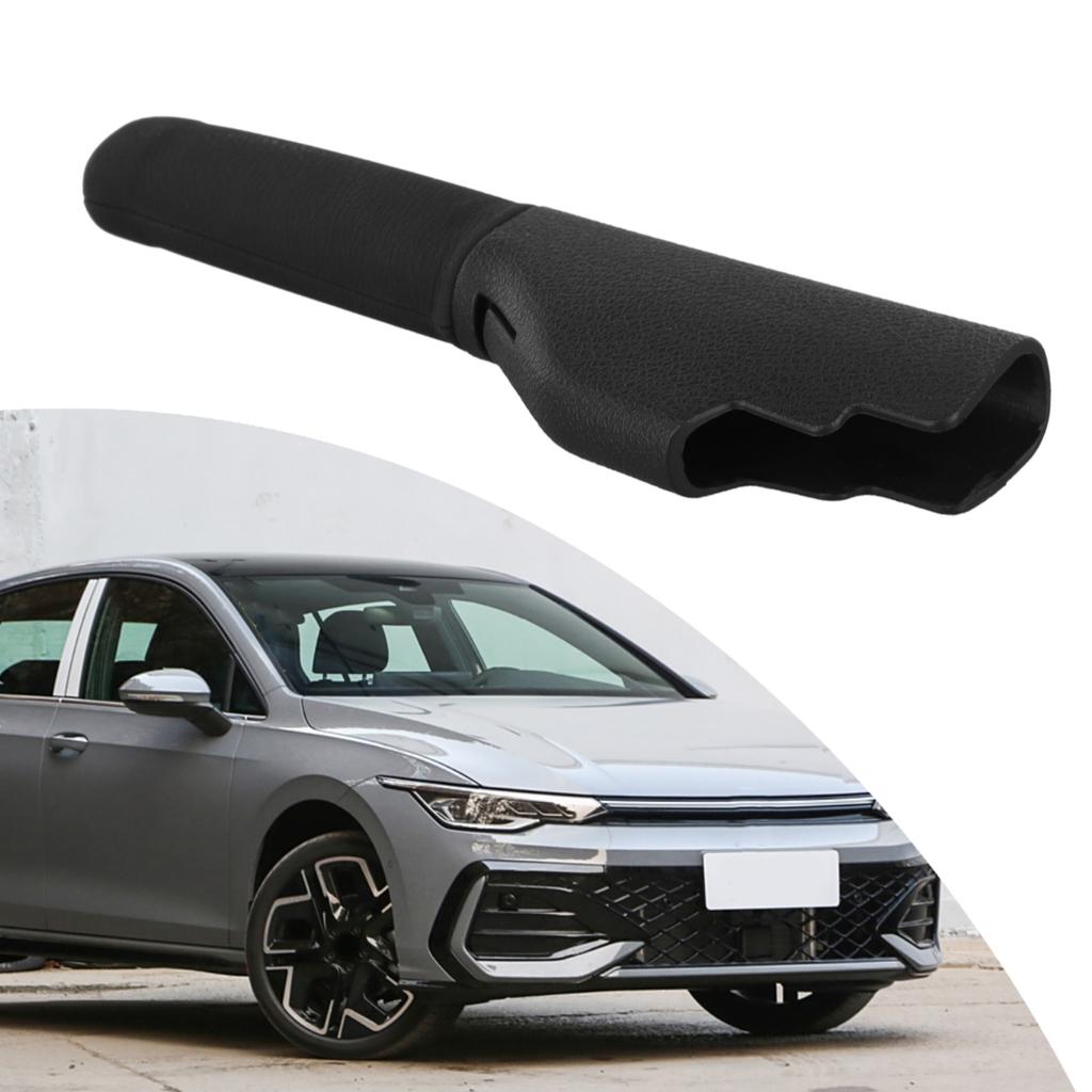 Car Interior Upgrade Parking Brake Handle Grips Handbrake Grip For Jetta Interior Moulding Non-deformation FeatureGood product