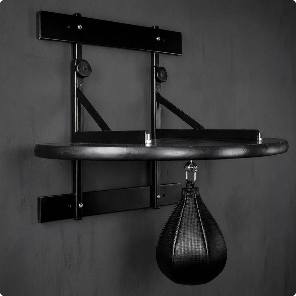 Heavy-Duty Boxing Striking Ball Unit Adjustable Wall Mounted Speedball