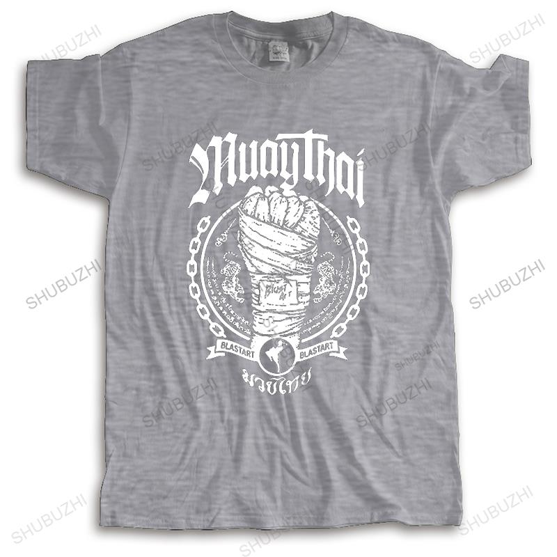 Summer mens High Quality tshirt Brand Clothing Thailand Fighting Muay Thai funny tee-shirt for men streetwear t-shirts gift