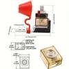 30A-300A Bolt-On Fuse Block Flame Retardant Base Automotive Main Fuse Holder Fuse Holder