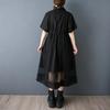 Short Sleeve Plus Size Vintage New In Dresses for Women Casual Loose Long Summer Dress