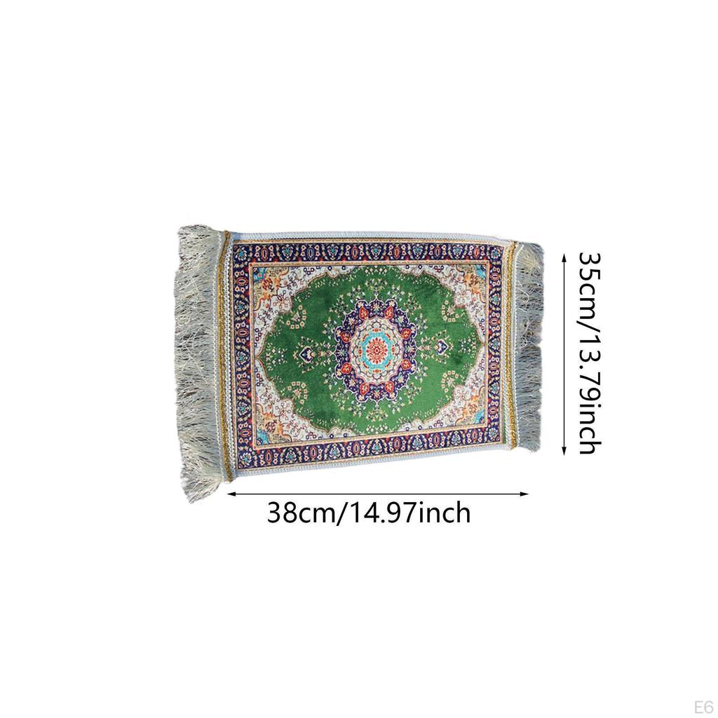Muslim Prayer Rug Worship Mat Gift Islamic for Temple Room