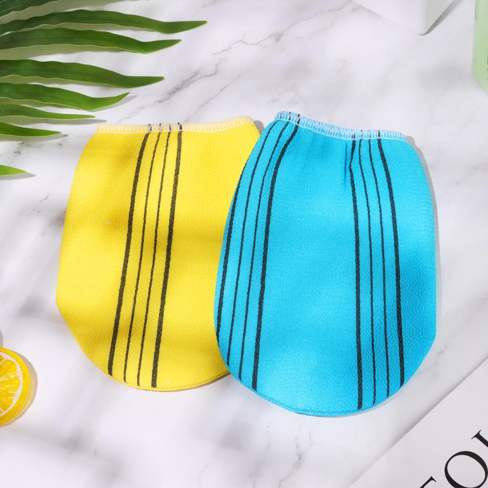 Smooth Skin Cleaner Viscose Fiber Exfoliating Towel Bath Glove Shower Scrubber Body Rub