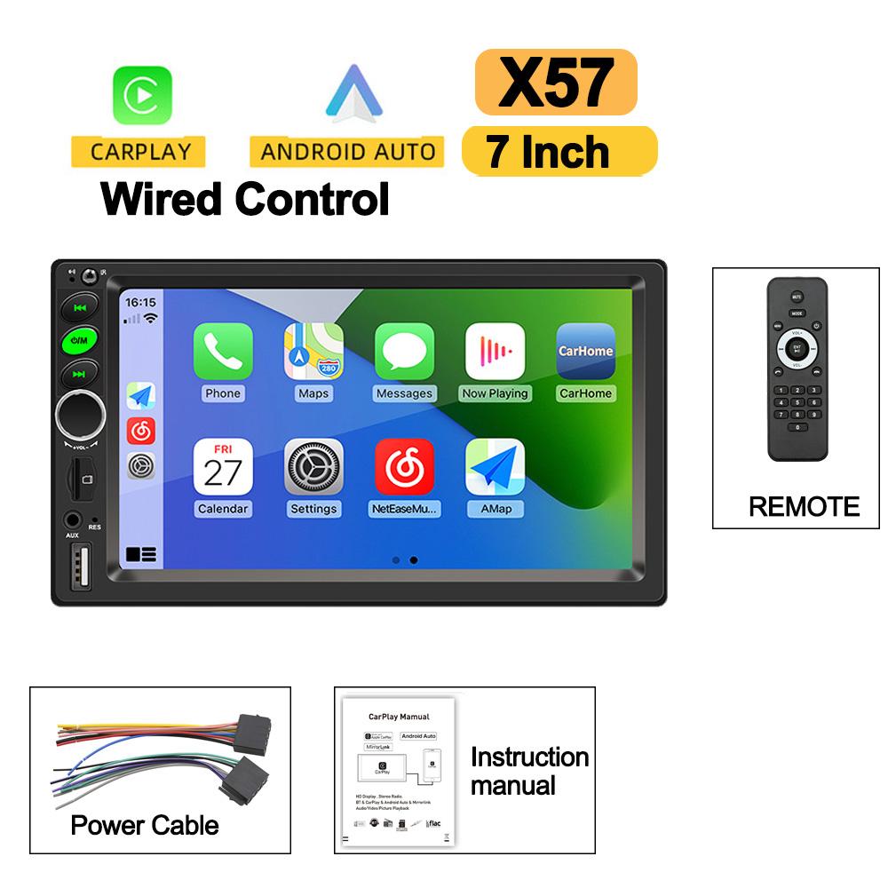 7 9 10 Inch Smart Screen GPS 2 Din Radio Stereo Receiver Player Android13 2G+32G Radio Multimedia Player CarPlay Android Auto