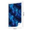Watercolor Galaxy Wallpaper In Blue, Navy Blue, Turquoise and Black 50x1000