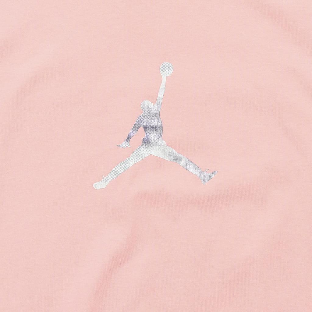 Jordan Drop Shoulder Sleeve T-Shirt Men's Coral Red do8899-697
