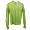 HERMES Made in Italy Cashmere Blend Long sleeve sweater M Light green Women Used