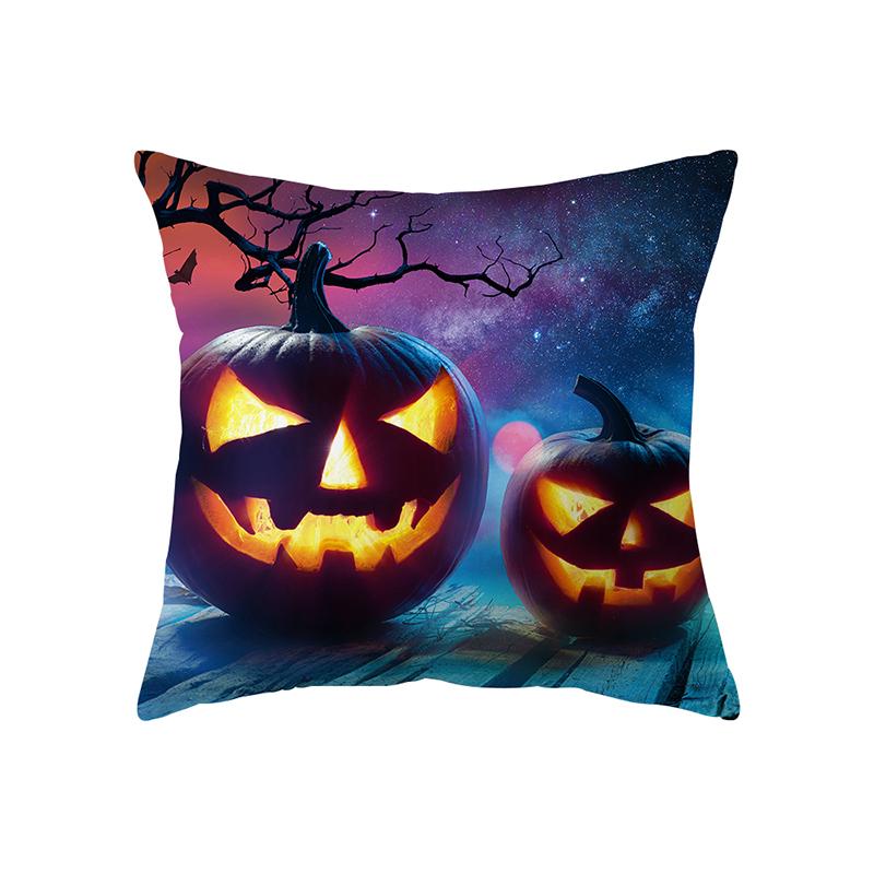 Pumpkin Collection Halloween Theme Pillow Cover Sofa Cushion  Holiday Gift Party Decoration Home Decor