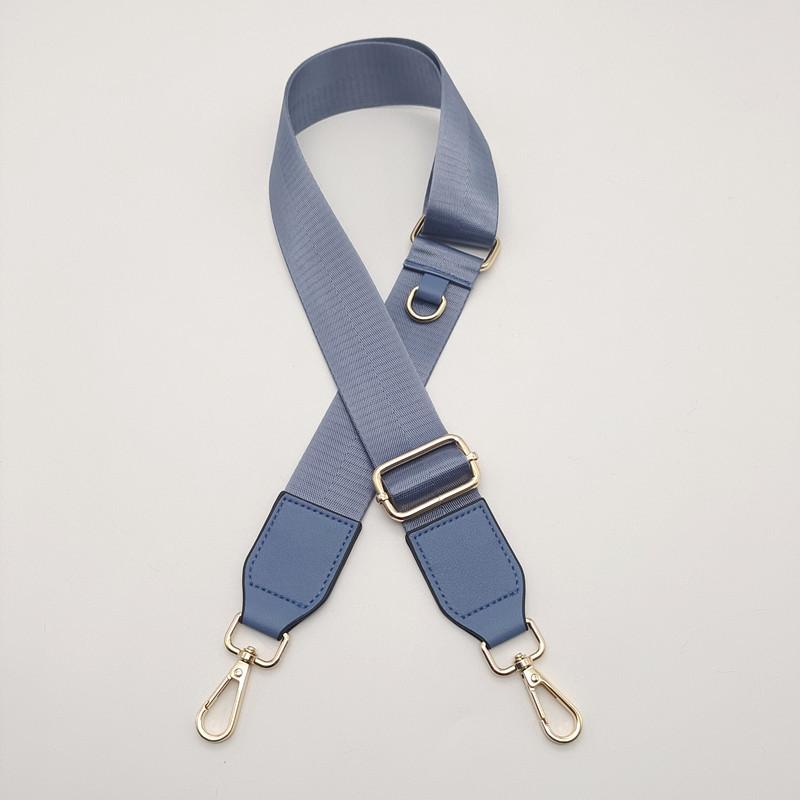 New Solid Color Nylon Bag Accessories D-type Buckle Hanging Small Bag Style Crossbody Strap Adjustable Backpack Shoulder Strap
