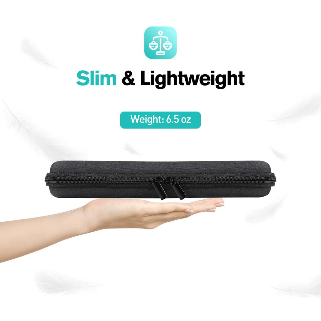 ProCase Stethoskop Aufbewahrung Stoßfest Hartes EVA Trageetui mit Netztasche für Kleine Kompatibel mit Littmann Cardiology Classic Classic und