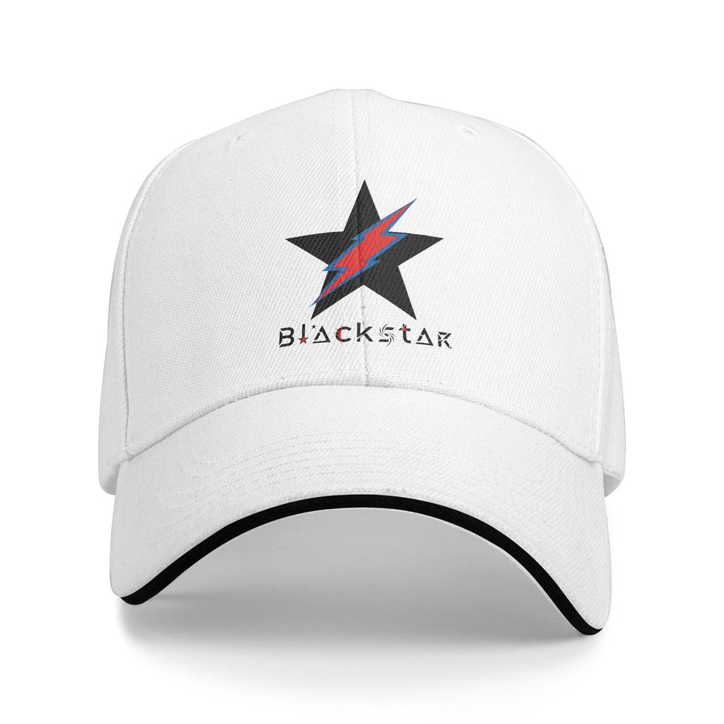 David Bowie Černá hvězda Klobouk Sendvič Unisex ,Sportovní čepice Trucker čepice Nastavitelná Polyesterová Baseballová čepice Letní