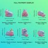 Cartoon Style Resin Hippo Statue Miniature Figure Hippopotamus Figurines  Office Desk