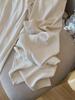 Женские фактурные брюки Tencel Cotton Wide Leg - весна/лето, свободные, драпированные, повседневные брюки с застежкой-восьмиточкой