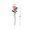 Moisturizing Texture Artificial Rose Lifelike Texture Eco-Friendly Silk Rose Realistic Decorative Flower Faux Flowers