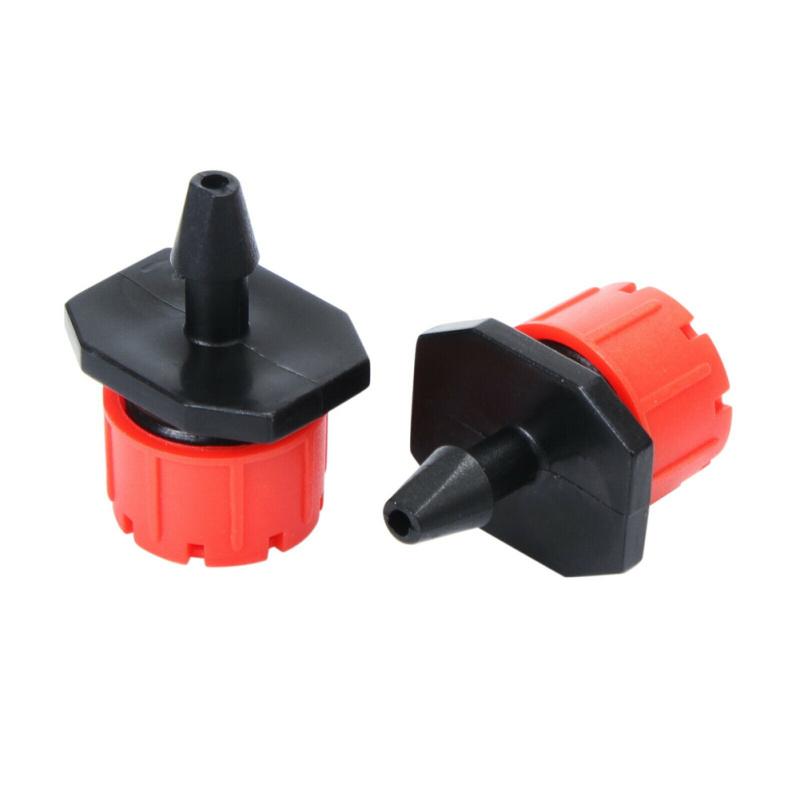 100pcs Micro  Flow  Dripper Drip Head 1/4 Inch Hose Micro Dripper Garden Irrigation Sprayer