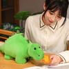 Dinosaur Plush Toy Reversible Dragon Fruit Plushie Transformable Stuffed Dino Doll Pillow Home Office Bedroom Decoration Kids Adults Gift
