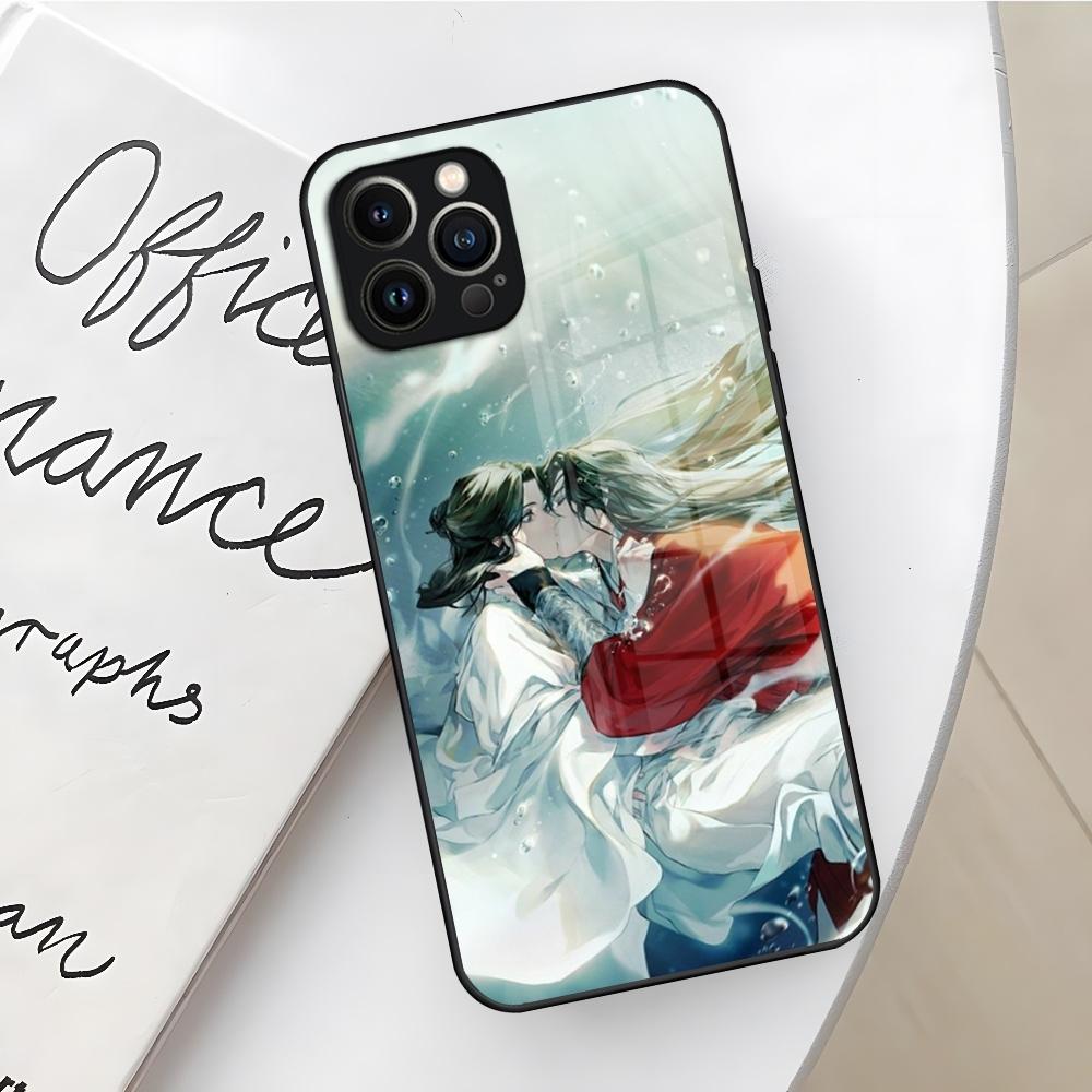 Heaven Official S Blessing Phone Case for Iphone 17 16 Air 15 14 12 11 13 Pro Max Mini X Xr Xs Se Puls Glass Cover