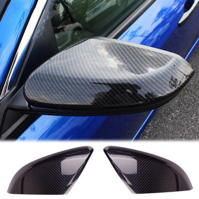 2ks Kryt spätného zrkadla Bočné dvere Obloženie krytu zrkadla z uhlíkových vlákien pre Honda Civic 2016 2017 2019