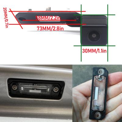 Kamera cofania HD Night Vision do Volkswagen Polo MK4 9N 6N 2002~2006 2007 2008 2009 Kamera cofania Kamera na tablicę rejestracyjną