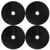4 PCS Anti Grass Non-Woven Tree Mulch Black Weed Control Ground Cover New Protector Mat