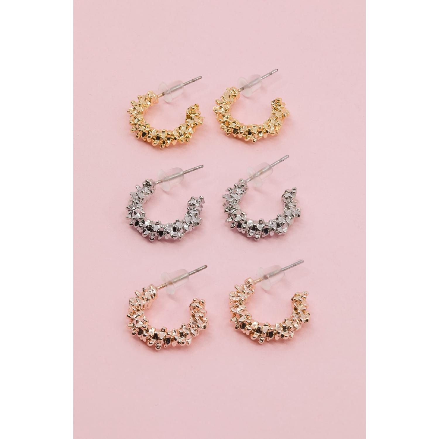 

Женский комплект серег Stardust из 6 предметов