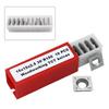 8 Holes Dowel Maker Jig Kit w/ Carbide Blades -Metric and Inch Woodworking Electric Drill Milling Dowel Round Rod Auxiliary Tool