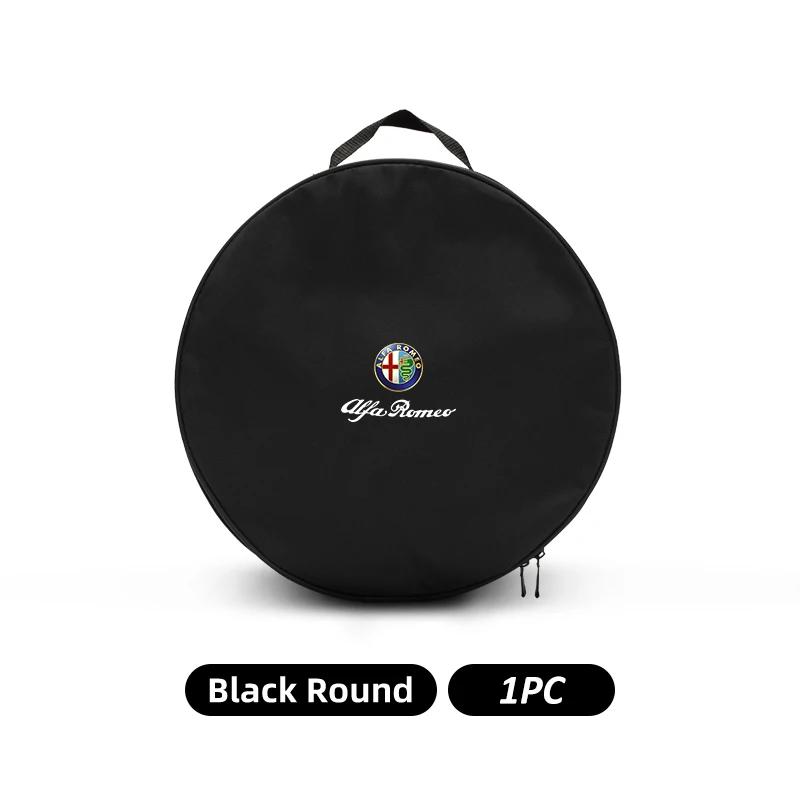 

Car Stickers For Alfa Romeo Portable Waterproof Flame-retardant Car Charging Cable Storage Bag For Alfa Romeo 159 Giulietta Giul