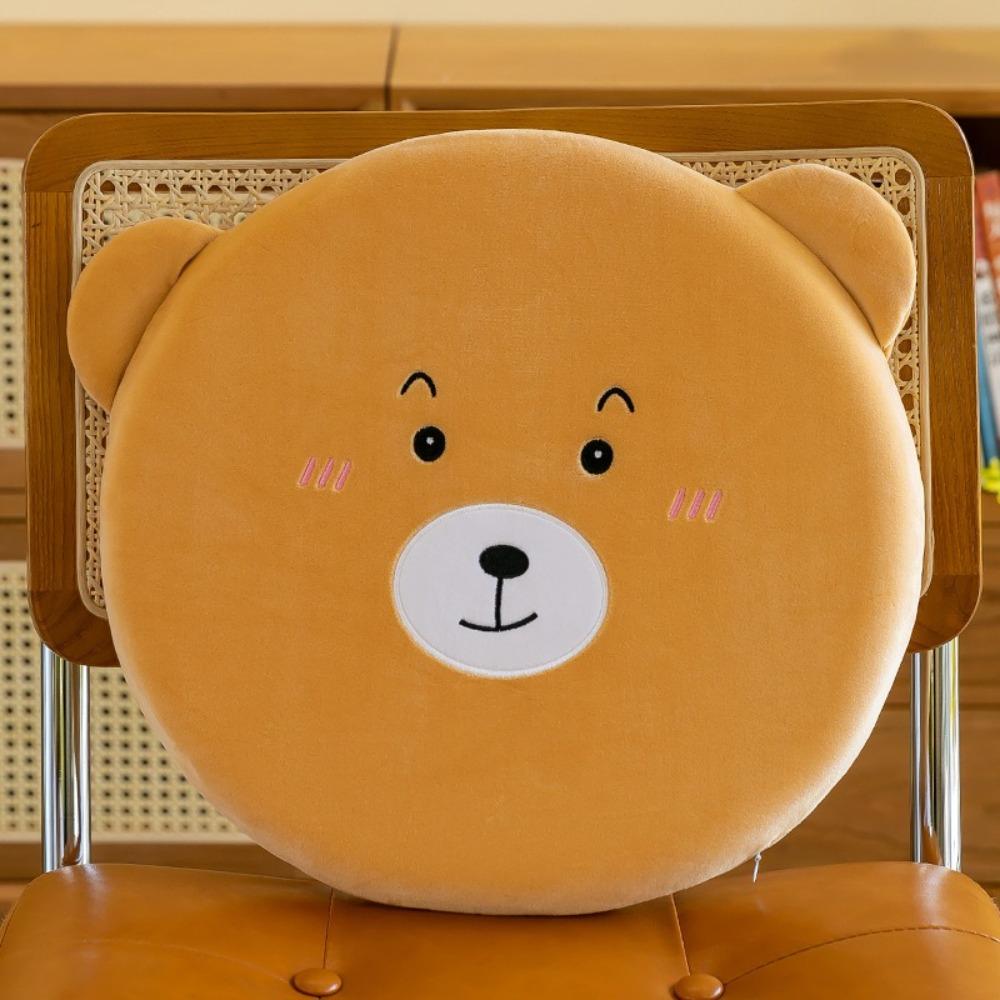 Cartoon Animal Dog Cat Tatami Mat Comfortable Seat Pads Plush Toy For Office Student Dormitory Car