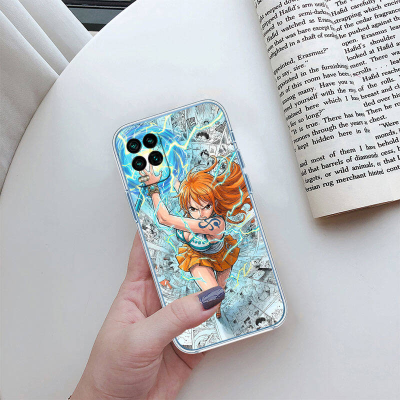 MH120 One Piece Nami Case for Motorola E7 G6 G7 G8 G9 Plus Power Play G10 G20 G04 E30 E40 E22 E20 E13 E15 G22 G23 G05 G75 G35 G55