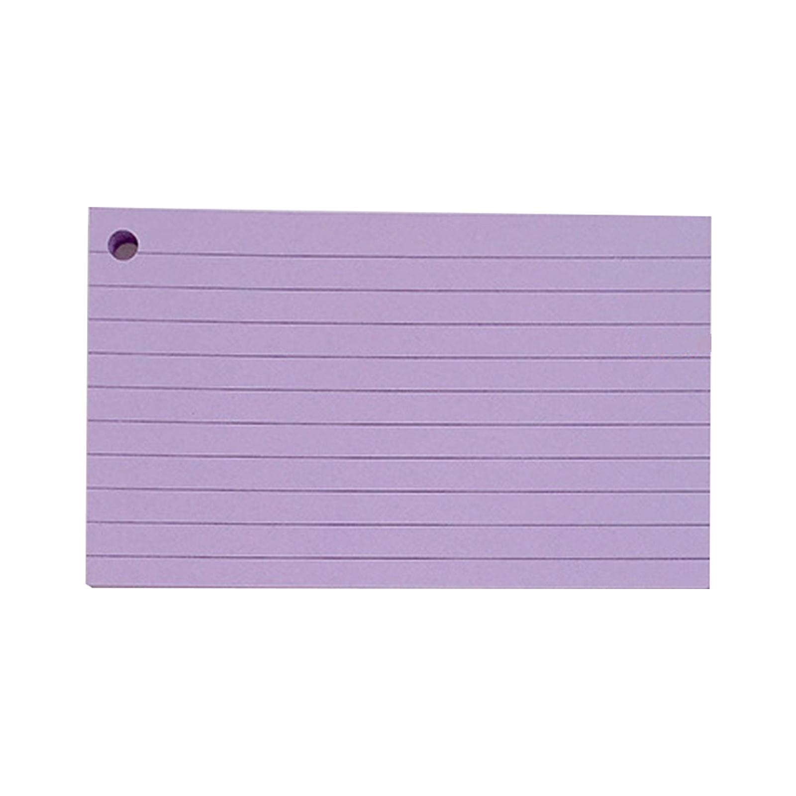 

Lined Index Cards with Binding Rings Flash Cards Study Cards Note Cards Vocabulary Cards Blank Paper Cards 5