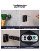Lâmpada de Parede Solar para Pátio Externo para Cercas, Garagens, Vilas e Ruas.