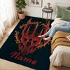 Custom Name Lord Rings Living Room Non-Slip Area Rug Soft Carpet for Bedroom Kids Playroom Sofa Office Home Decor Doormat