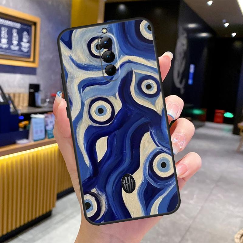 Evil Eye Case For Nubia Red Magic 10 Pro Plus 6 7 Pro 6S 7S 5G 6R RedMagic 9S 8S 8 9 Pro Plus Cover