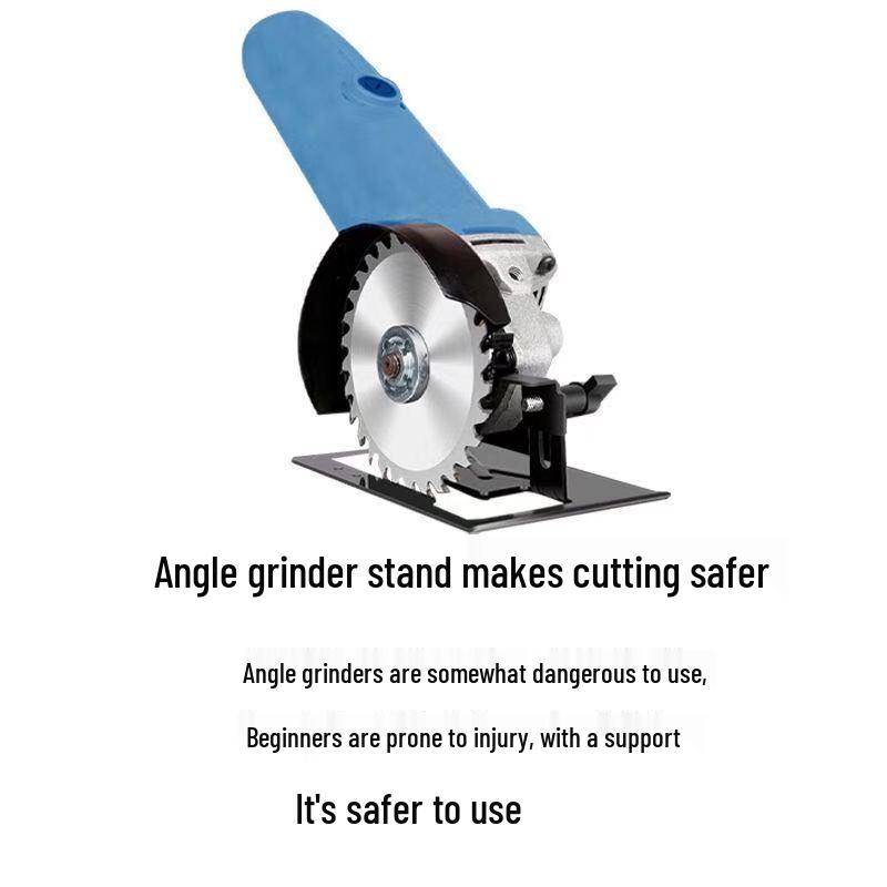 Multifunctional Angle Grinder Conversion Base for Cutting Wood, Metal, and Tile