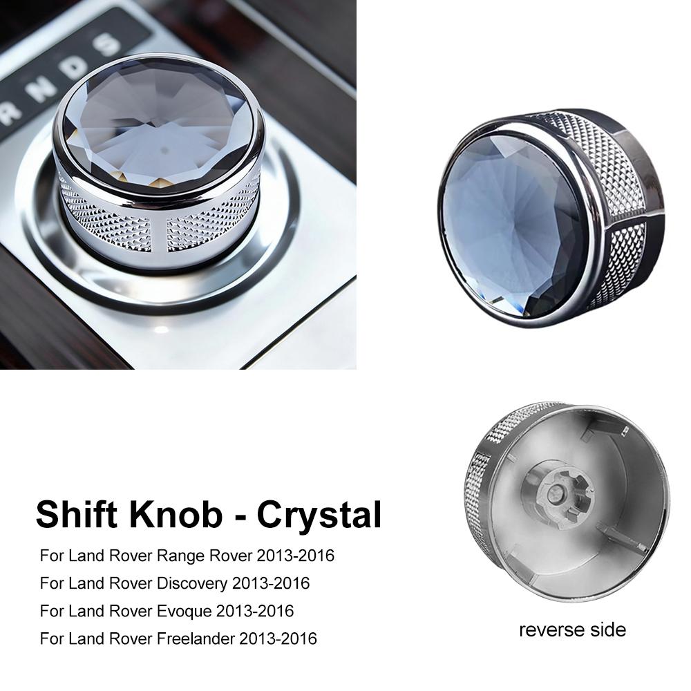 Gear Shift Knob Cover Trim for Land Rover Range Rover Evoque Discovery Velar Jaguar 2013-2022 (Before/After 2017)