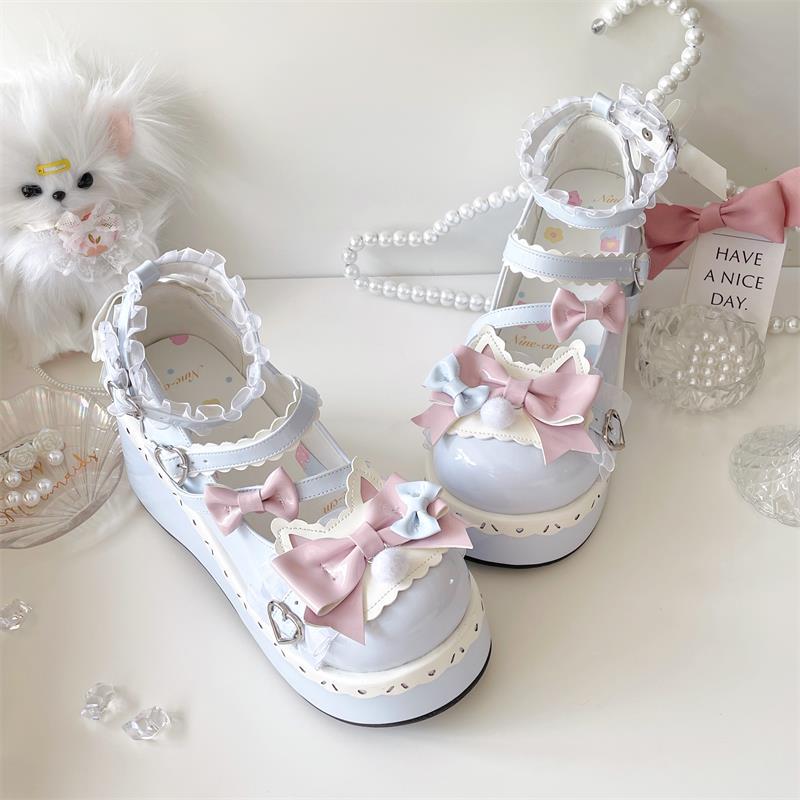 

[Margaery Cat] Nine centimeters original Lolita platform shoes 40