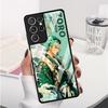 OneS P-ieceS Luffy Zoro Case for Samsung Galaxy S25 S21 S23 Plus S22 S8 S10 S9 Note 10 20 8 9 S24 Ultra S20 FE Phone Cover