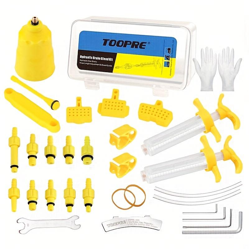 

Professional hydraulic disc brake filling kit compatible with bike accessories, Magura, TEKTROs, SRAM mountain bike repair tools