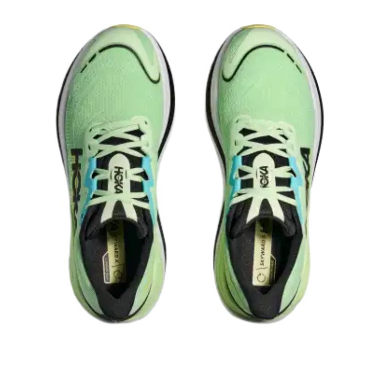 HOKA Skyward X Luna Moth Black Men Sneakers Green 1147911-LMTH