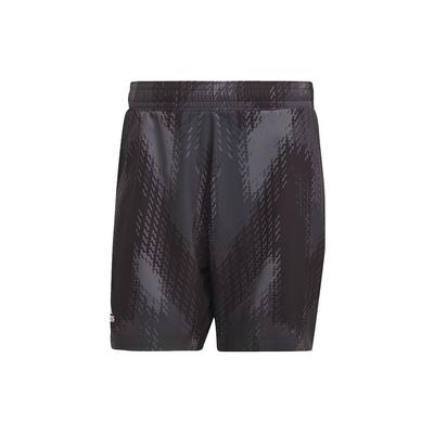 adidas Printed Tennis Training Shorts Men Bottoms Black GS4938