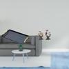 Elegant Owl Rectangular Serving Tray Table Organizer for Homes Hotels Featuring Realistic Animal