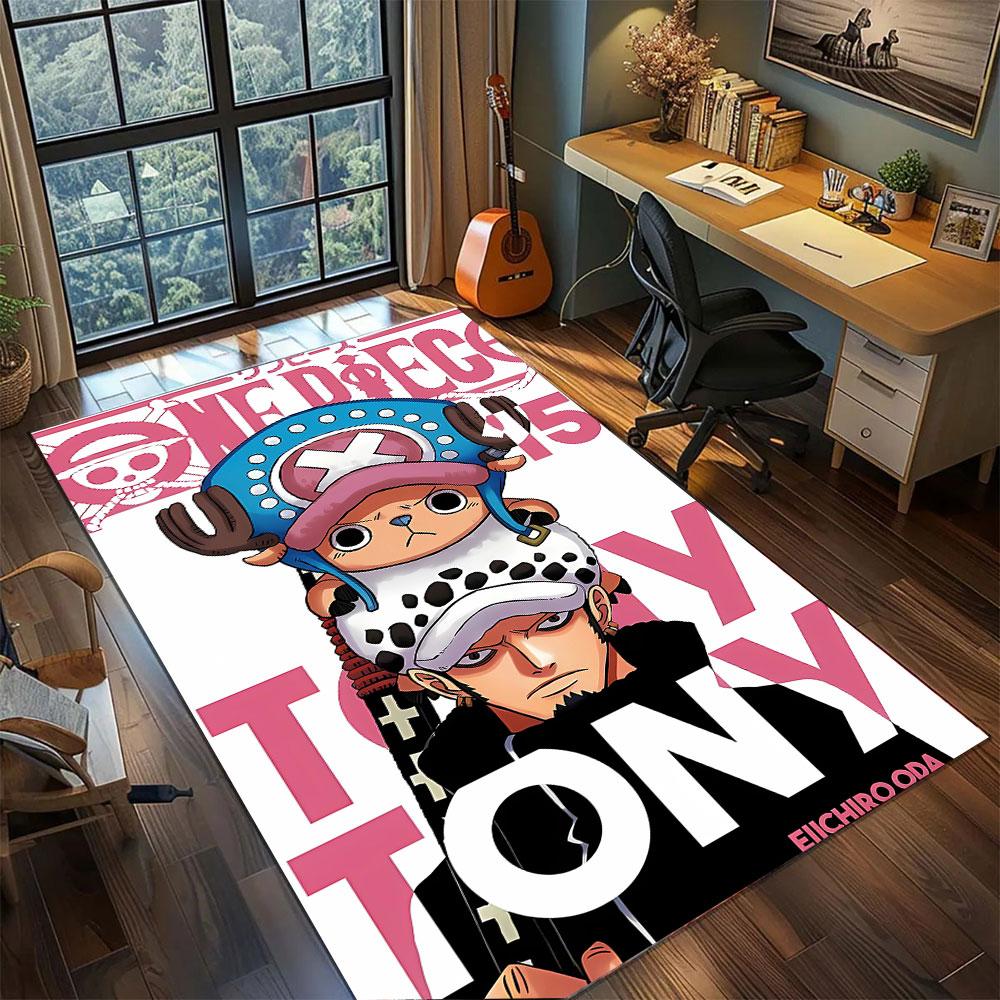 One Piece Jinbe Knight Carpet for Living Room Bedroom Home Decor Cool Movie Mat Play Floor Mat