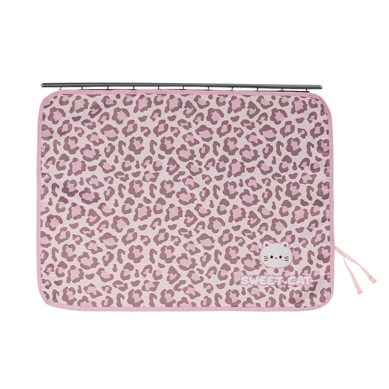 

Embedded cartoon car curtains cartoon leopard print cat car sunscreen heat insulation sunshade creative sunshade embedded leopard print cat curtain square pink